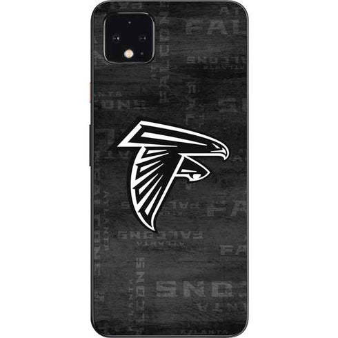 NFL Atlanta Falcons Black & White Google Pixel 4 XL Skin